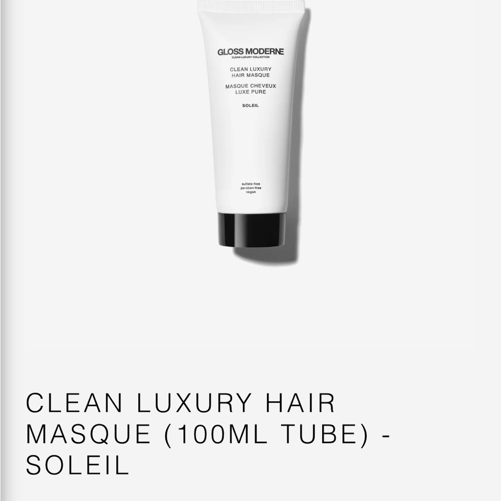 Gloss Moderne Clean Luxury Hair Masque